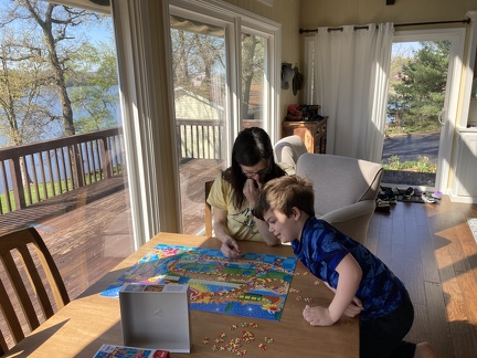 JB Helping with the Puzzle1